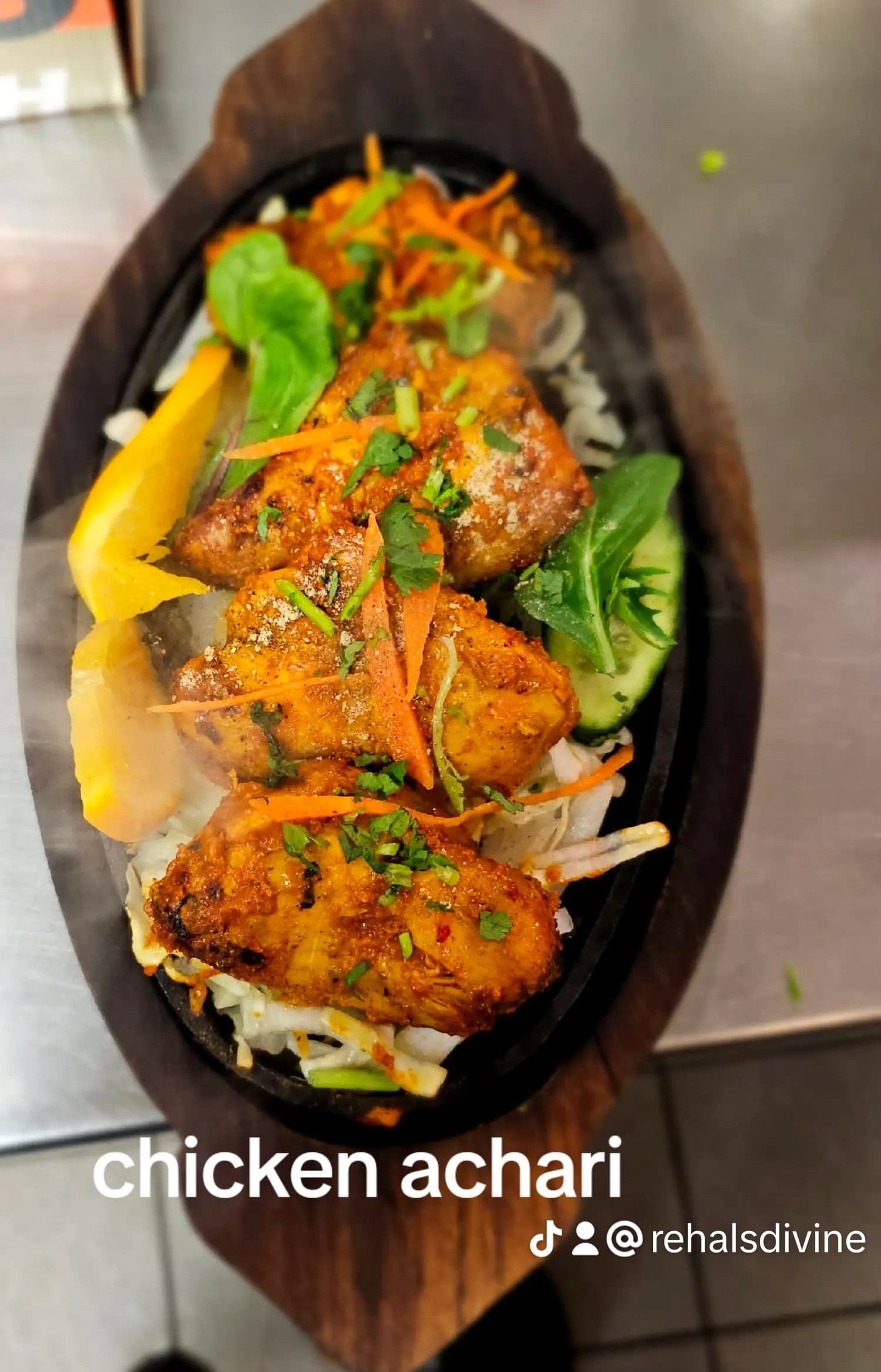 CHICKEN ACHARI (GF )