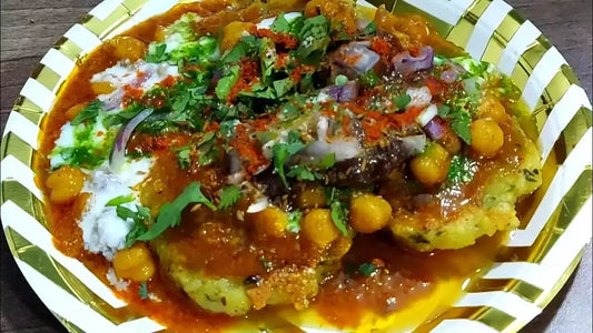 ALOO TIKKI CHAAT (V)