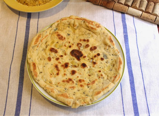 CHEESE AND ONION NAAN