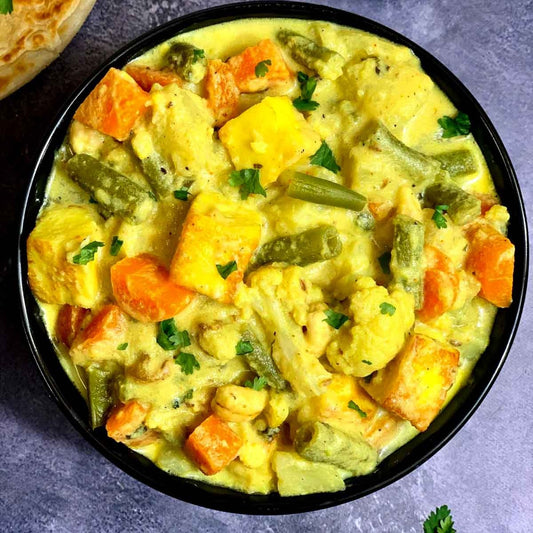 MIX VEGETABLE KORMA (N,GF)