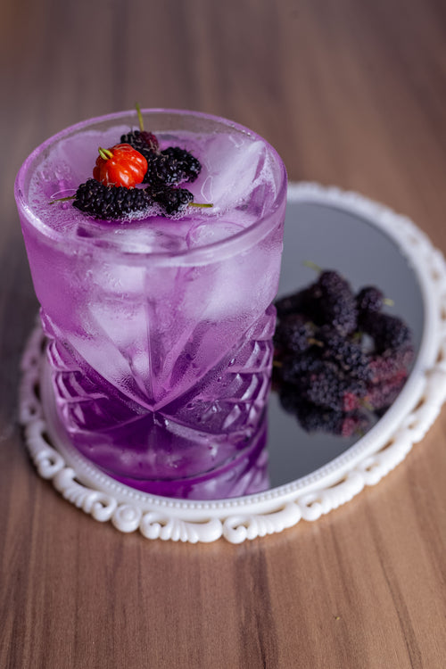 Purple Rain Mocktail