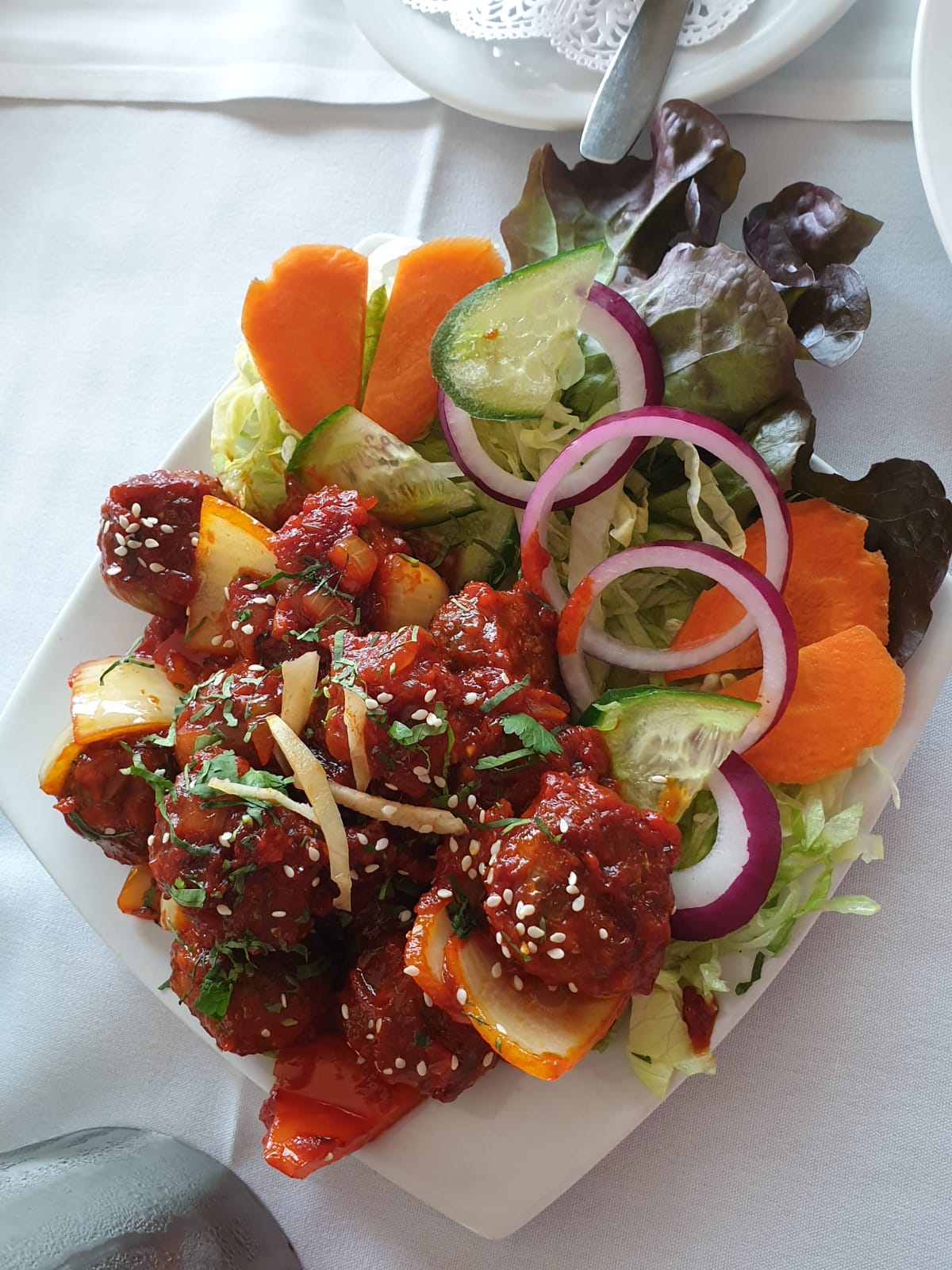 VEGETABLE MANCHURIAN (V )